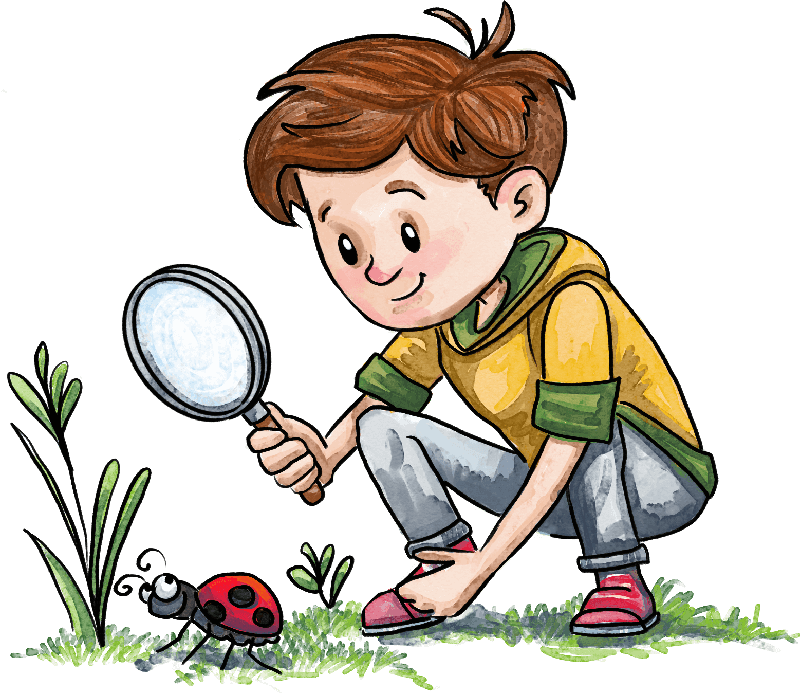Kinder entdecken die Natur – Naturpädagogik in der Villa Kunterbunt.
